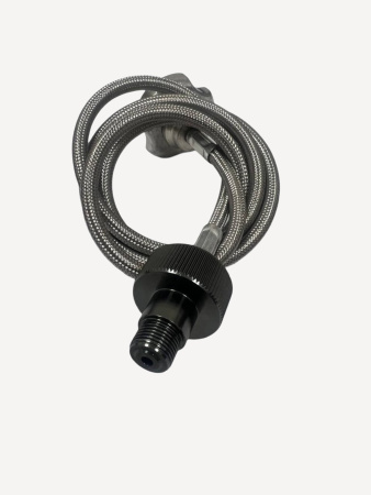 Адаптер газовый BRS-17ELS_HOSE LPG-Резьба (Стальной; Шланг 1м)